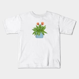 Flower pot II Kids T-Shirt